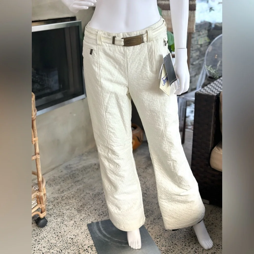 NWT Metropolis Rhapsody Ski Snow Suit Jacket Pants Winter White Size 10 - Picture 9 of 16
